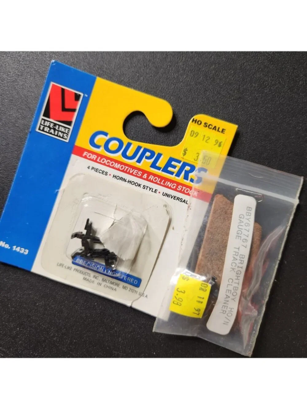 IHC Premier HO 0-4-0 Old Timer Locomotive Steam Whistle Platform Track Cleaner